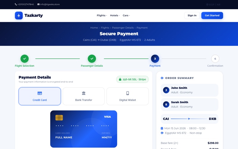 Flight Payment