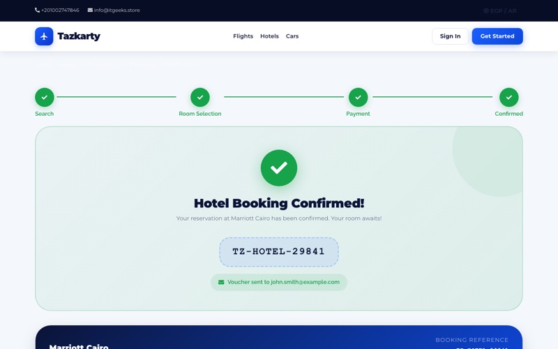 Booking Voucher