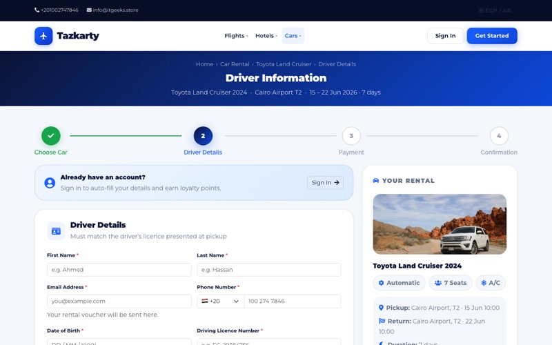 Driver Details