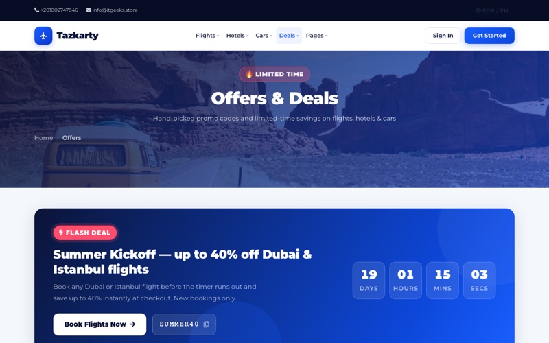 Offers & Deals