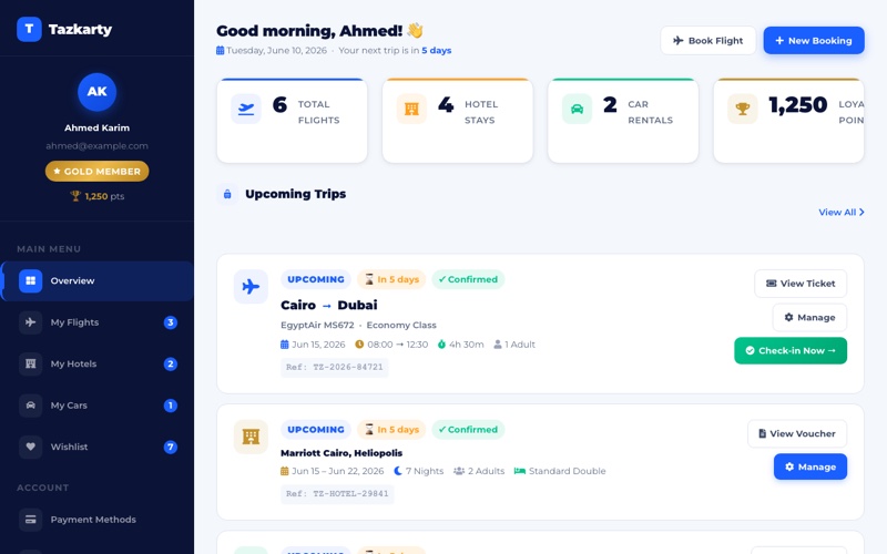 Availability Calendar