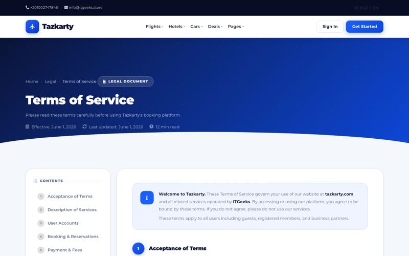 Terms of Service
